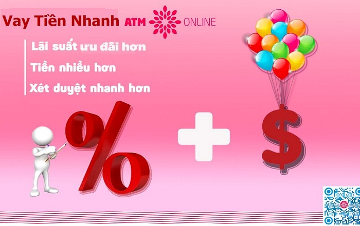 Vay tiền ATM Online 10 Triệu, miễn lãi 14 ngày chỉ cần CMND