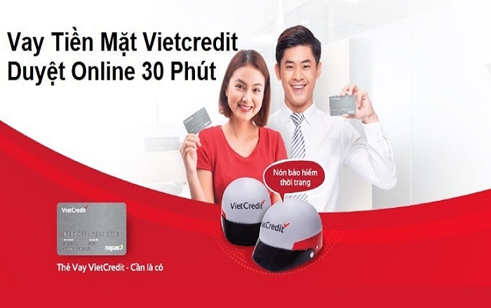 Hướng dẫn vay tiền online VietCredit duyệt vay trong 30 phút