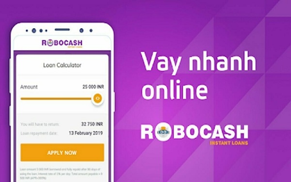 Robocash - Vay tiền Online qua CMND